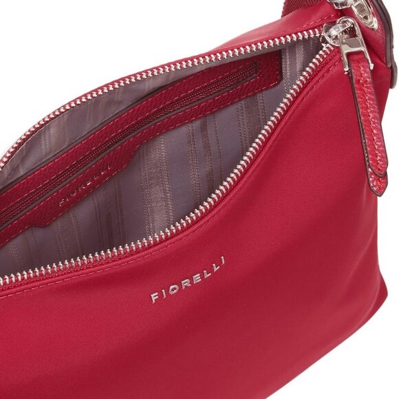 Stylish Nelly Crossbody Handbag with Zipper & Adjustable Strap - Red Elegance - Picture 4 of 5
